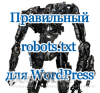Пример файла robots.txt для блога на движке WordPress
