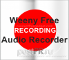 Weeny Free Audio Recorder - лёгкий инструмент записи потоковых аудио данных.