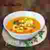 Тыквенный суп с креветками. Рецепт.