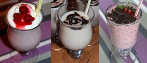 Рецепты молочных коктейлей с добавками