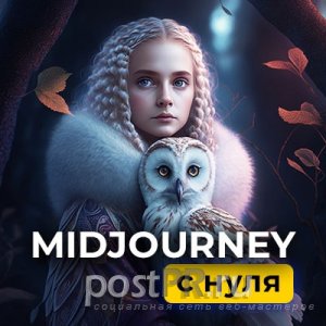 Видеокурс «Midjourney с нуля»